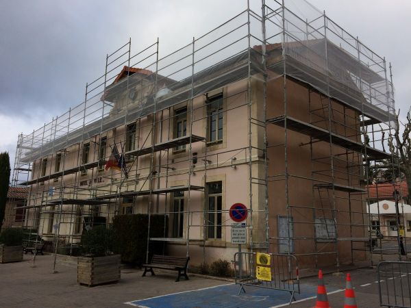 Rénovation de la toiture de la mairie de Fuveau